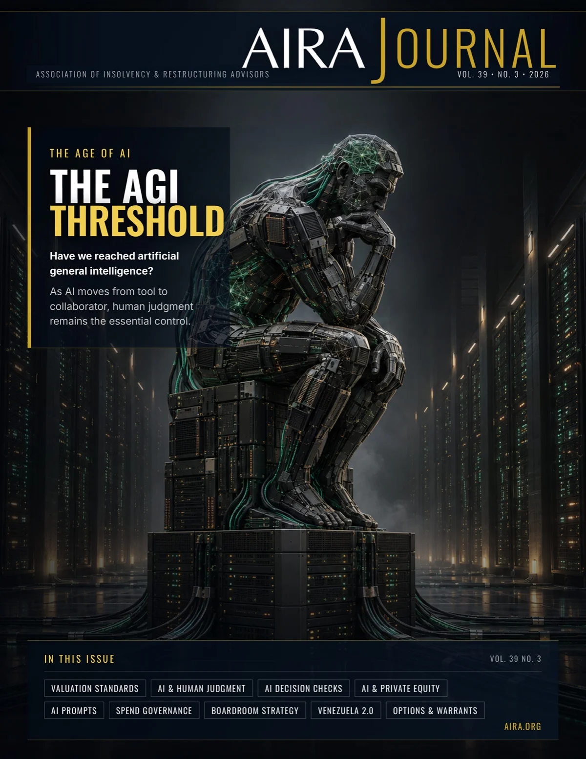 AIRA Journal, Volume 39, Number 3 cover